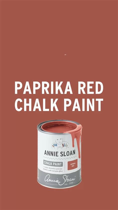 Terracotta Red Chalk Paint Video In Red Chalk Paint Chalk