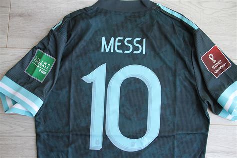 Koszulka Pi Karska Argentyna Adidas Authentic Away Messi