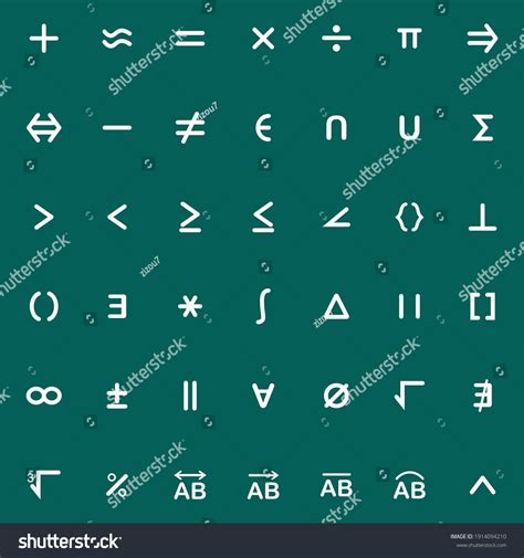 21072 Math Symbols Board Images Stock Photos And Vectors Shutterstock