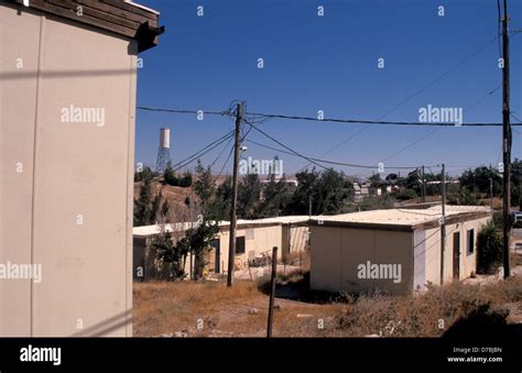 Caravans At Alon Settlement In Judea Hi Res Stock Photography And