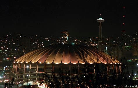 color the sky with you - stadium-love-: Seattle Kingdome (circa 1985):...