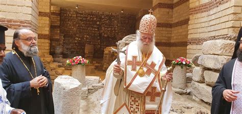 Patriarch Of Alexandria Presided Over Divine Liturgy Of St Mark In