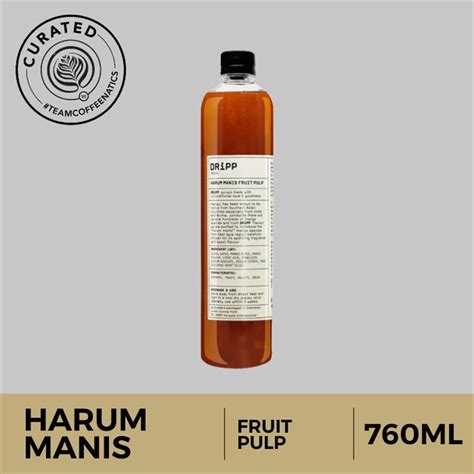 Jual DRiPP Harum Manis Fruit Pulp Sirup Minuman Bulir Atau Daging