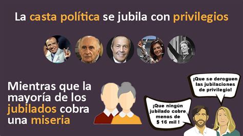 PolÍtica Infolid Gráfico La Casta Política Se Jubila Con Privilegios