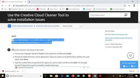 How To Uninstall And Remove Adobe Creative Cloud Youtube