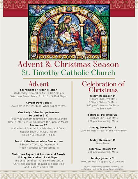 Advent & Christmas Season St. Timothy Catholic Church (2)