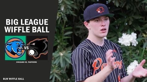 COUGARS VS PANTHERS BLW Wiffle Ball YouTube