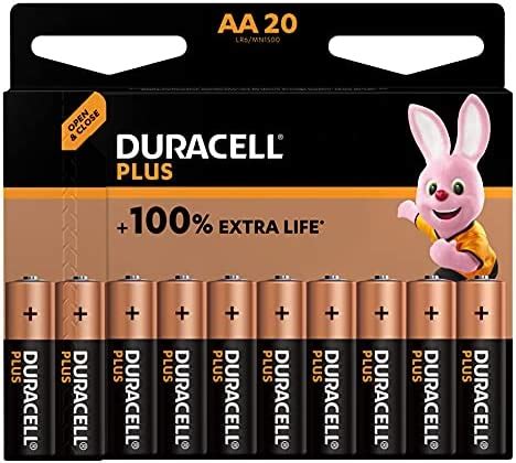 Duracell Piles AA Plus Paquet De 20 Fiche Technique Et Prix Au Maroc