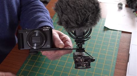 How To Set Up An External Microphone To Sony Cameras Dsc Hx90 Hx90v And Hx80 Youtube