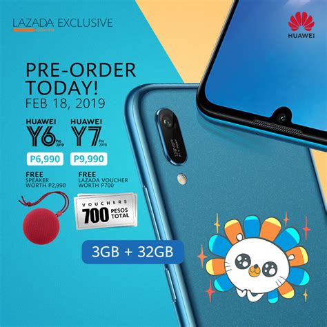 Huawei Y Pro And Y Pro Now Available For Pre Order In Lazada