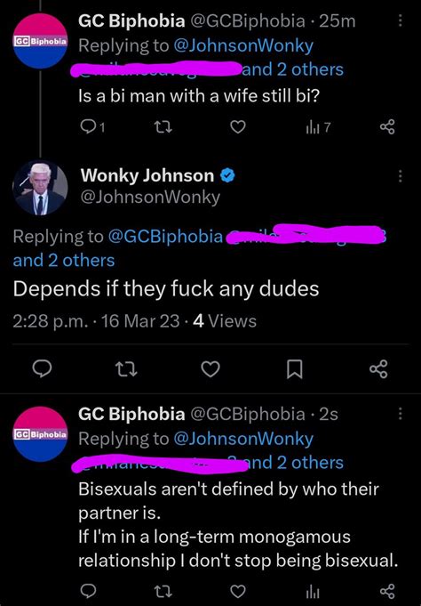 Gc Biphobia On Twitter A Bisexuals Aren T Defined By Our Partners N