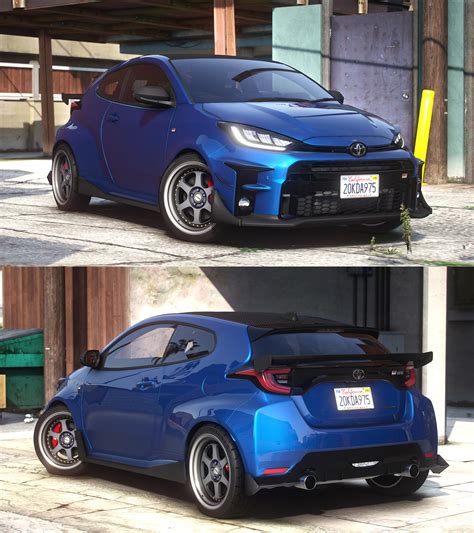 Toyota Gr Yaris Xp Add On Fivem Rhd Tuning Lods