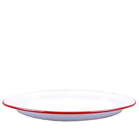 Tray Oval Camp Red Event Theory