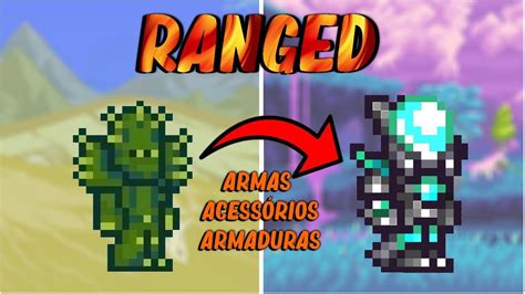 Terraria ProgressÃo Ranger Completa Armas Armaduras AcessÓrios