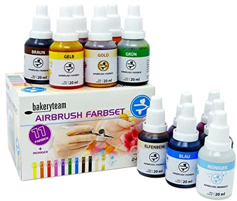 Airbrush Lebensmittelfarben Set Test Und Erfahrungen