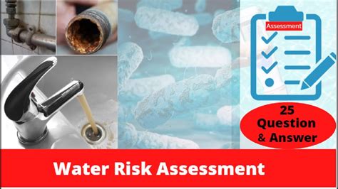 Water Risk Assessment Template