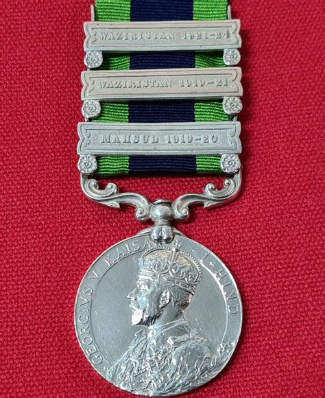 Syce Khan Gurkha Rifles India General Service Medal Ww Service