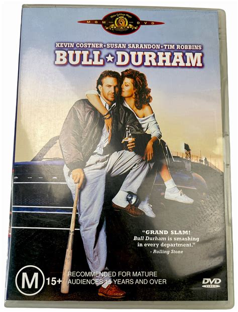 Bull Durham Dvd Kevin Costner Susan Sarandon Tim Robbins R4 M15 Pal 1988 Ebay