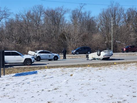 Impd Officer Injured In Serious Crash On Indy S Southwest Side