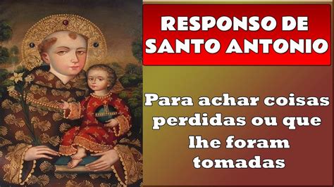 Ora O De Santo Ant Nio Para Achar Coisas Perdidas