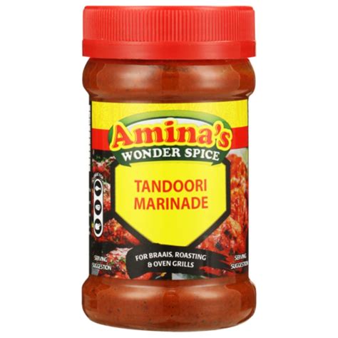 Amina S Wonder Spice Tandoori Marinade 325gr Superb Hyper