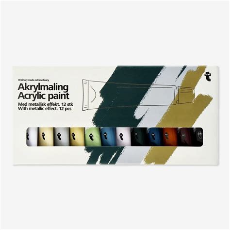 Our Discount Acrylic Paint 12 Pcs Pull Cheap