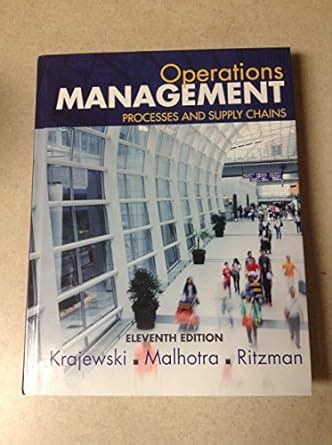 Amazon Fr Operations Management Processes And Supply Chains