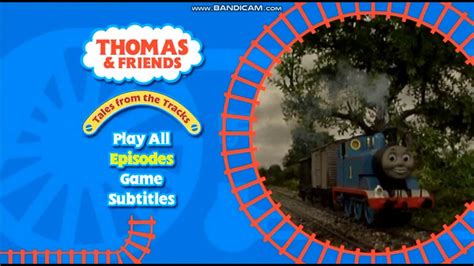 Thomas And Friends Uk Dvd Menu Walkthrough Tales From The Tracks 2008