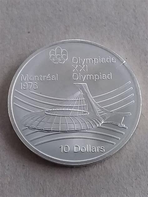 10 Dollar Olympiade 1976 Montreal 0925 Silber Kaufen Auf Ricardo