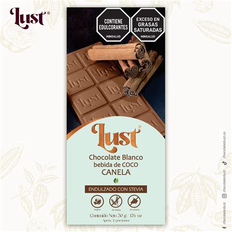 Barra De Chocolate Con CANELA Y Stevia Chocolates Lust