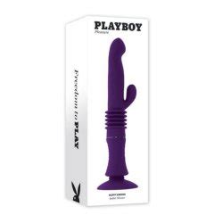 Playboy Pleasure Hoppy Ending Thrusting Suction Cup Vibrator Sex Toys Adult Novelties