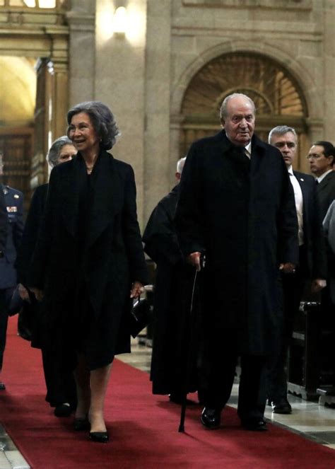 Photo Le Roi Juan Carlos Ier Et La Reine Sofia Despagne Lors De La