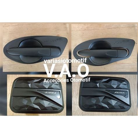 Jual Cover Handle Outer Dan Tank Cover All New Avanza Xenia Black