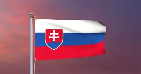 Slovakia Flag 4k Backgrounds Motion Graphics Ft 3d And Animation