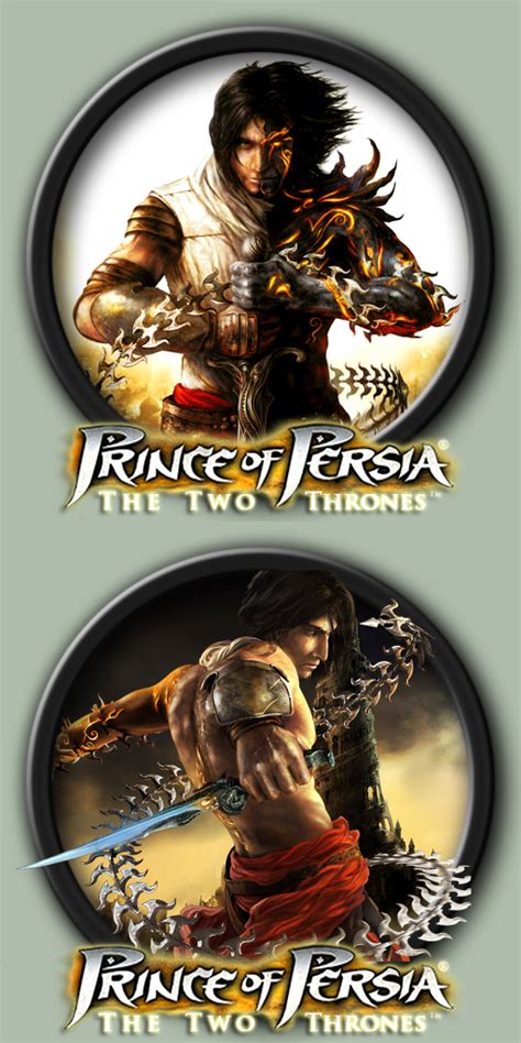 Prince Of Persia The Two Thrones Icons By Kodiak Caine On Deviantart