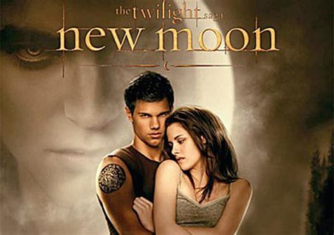 NEW MOON Book Cover: Taylor Lautner and Kristen Stewart - FilmoFilia