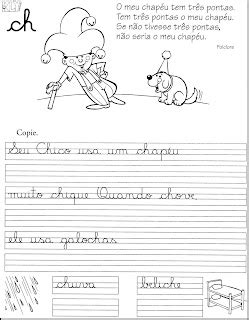 Atividade De Letra Cursiva Letras Ch Tudo Se Transforma Educando