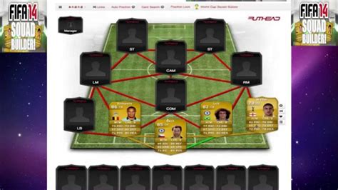 FUT 14 Squad Builder Squadra Economica E Buggata YouTube