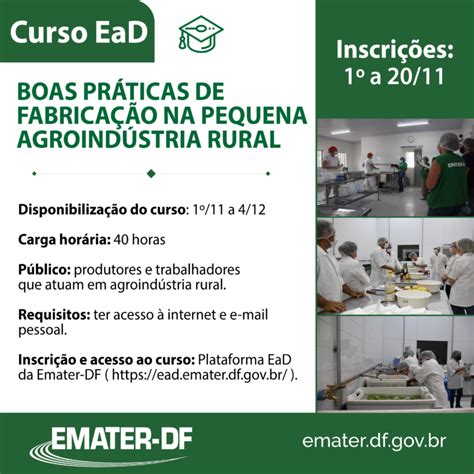 Curso Ead Ensina Boas Pr Ticas Na Pequena Agroind Stria Rural Fatura