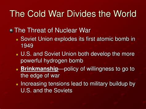 Ppt Chapter 33 Restructuring The Postwar World 1945 Present