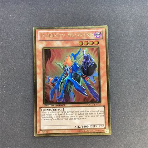 Yu Gi Oh Gold Series 3 Infernity Archfiend Gld3 En027 As New Gol