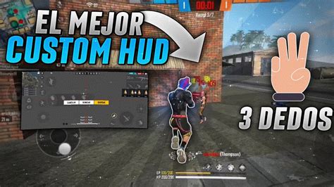 El Custom Hud Perfecto Para Dedos De Free Fire Youtube