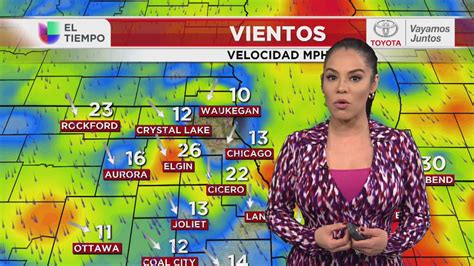 El Servicio Nacional De Meteorología Mantiene Alerta Por Fuertes Vientos Univision Chicago