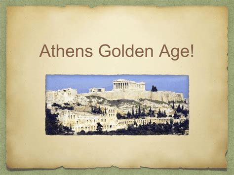 Athens Golden Age!