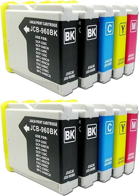 ColorStar 10 Brother LC1000 LC970 Compatible Cartuchos De Tinta De