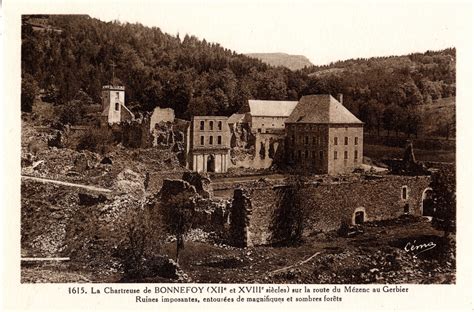 Le Béage La Chartreuse de Bonnefoy Ardèche Sur la route du Mézenc