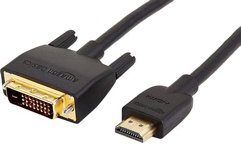 Amazon Basics Câble Adaptateur HDMI A vers DVI 1 83 m ne convient