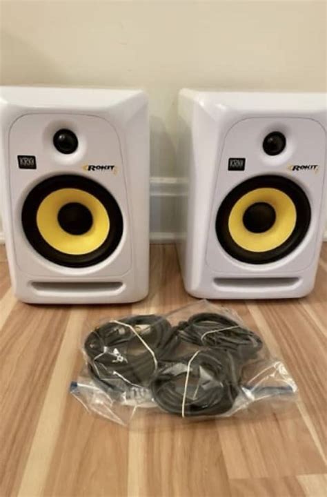 Krk Rp Rokit G Way Active Studio Monitors Pair Reverb