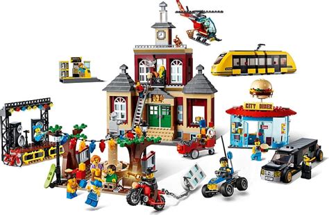 LEGO City Main Square & LEGO City Adventures