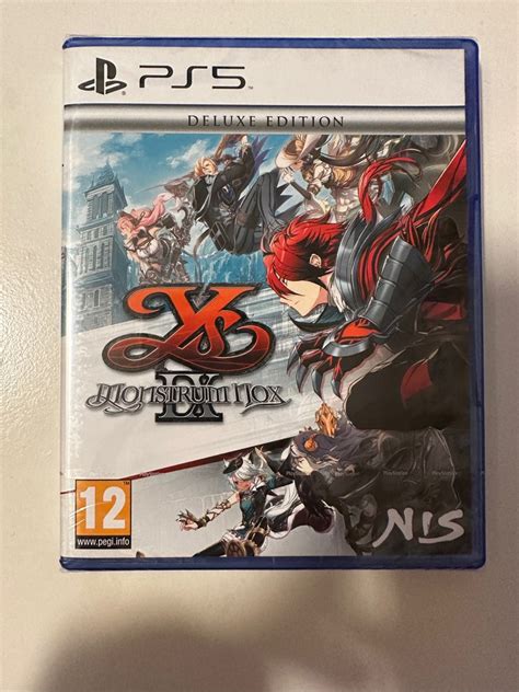 Ys Ix Monstrum Nox Deluxe Edition Video Gaming Video Games